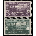 Gran Líbano Aéreo 80/81 1942 Aniversario de la Independencia MNH