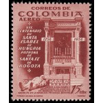Colombia A 532 1956 7º centenario de la canonización de Santa Isabel de Hungría MNH