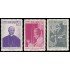 Panama 196-98 1958 En memoria de S.S. el papa Pio XII MNH