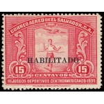 El Salvador A 36 1935 III Juegos Deportivos Centroamericanos MNH