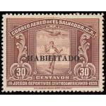 El Salvador A 37 1935 III Juegos Deportivos Centroamericanos MNH