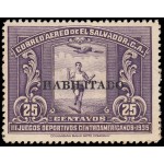 El Salvador A 38 1935 III Juegos Deportivos Centroamericanos MNH