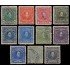 Venezuela 134/43 1915-23 Simón Bolívar Usados