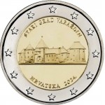 Croacia 2024 2 € euros conmemorativos Ciudad de Varaždin