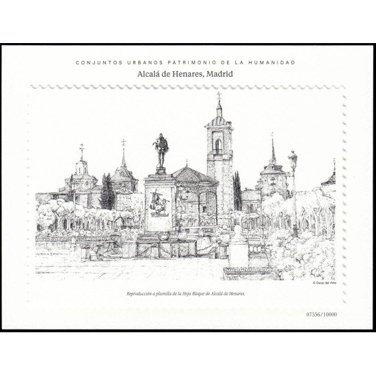 España Spain Grabado 2025 Conjuntos urbanos patrimonio de la humanidad Alcalá de Henares Madrid España Spain Grabado 2025 Conjuntos urbanos patrimonio de la humanidad Alcalá de Henares Madrid