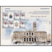 España Pliego Premium 177 Personajes Papa Francisco 2013-2025 MNH