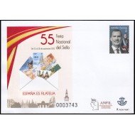 Sobres Enteros Postales 162 2025 LV Feria Nacional del Sello Madrid Tarifa A
