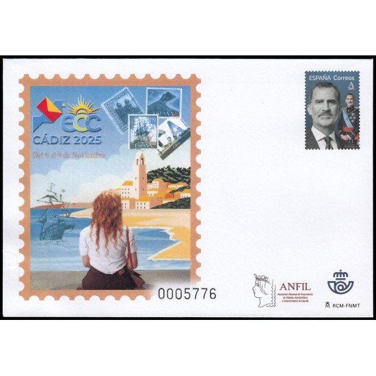 Sobres Enteros Postales 163 2025 Cádiz ECC 2025 Tarifa A Sobres Enteros Postales 163 2025 Cádiz ECC 2025 Tarifa A