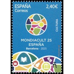 España Spain 5856 2025 Cultura Mondiacult 25 España Barcelona 2025 MNH España Spain 5856 2025 Cultura Mondiacult 25 España Barcelona 2025 MNH