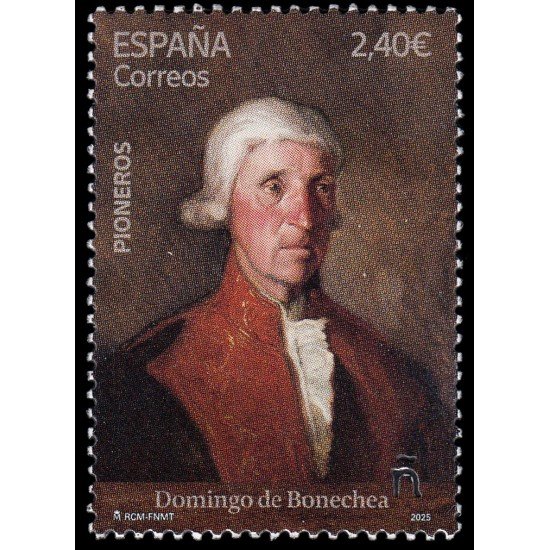 España Spain 5860 2025 Pioneros Domingo de Bonechea MNH España Spain 5860 2025 Pioneros Domingo de Bonechea MNH