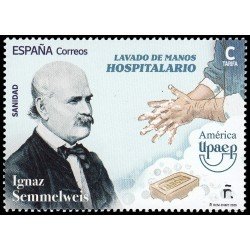 España Spain 5871 2025 América UPAEP Sanidad Ignaz Semmelweis Lavado de manos hospitalario MNH Tarifa C España Spain 5871 2025 América UPAEP Sanidad Ignaz Semmelweis Lavado de manos hospitalario MNH Tarifa C