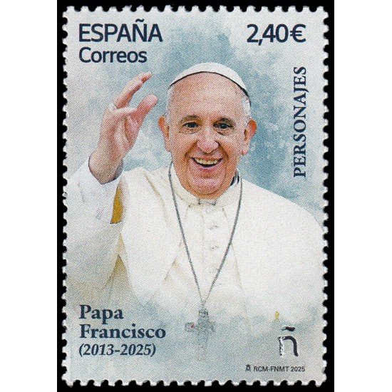 España Spain 5882 2025 Personajes Papa Francisco 2013-2015 MNH España Spain 5882 2025 Personajes Papa Francisco 2013-2015 MNH