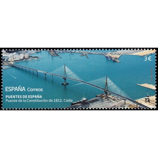 España Spain 5883 2025 Puentes de España Puente de la Constitución de 1812 Cádiz MNH España Spain 5883 2025 Puentes de España Puente de la Constitución de 1812 Cádiz MNH
