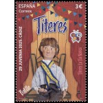 España Spain 5885 2025 29ª Juvenia Cádiz Títeres de la tía Norica MNH