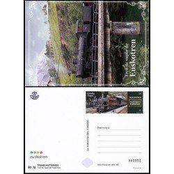 España Tarjetas del Correo y de Iniciativa Privada 197 2025 Trenes históricos Tren de vapor de Euskotren España Tarjetas del Correo y de Iniciativa Privada 197 2025 Trenes históricos Tren de vapor de Euskotren