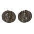 Moneda Imperio Romano Maiorina Teodosio I 387-392 d.C.