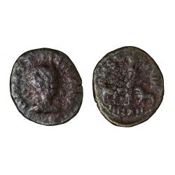 Moneda Imperio Romano Sestercio provincial Herennia Etruscilla 250-251 d.C. Moneda Imperio Romano Sestercio provincial Herennia Etruscilla 250-251 d.C.