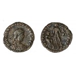 Moneda Imperio Romano Maiorina Valentiniano II 379-383 d.C. Moneda Imperio Romano Maiorina Valentiniano II 379-383 d.C.