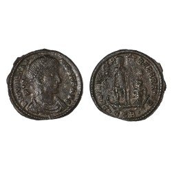 Moneda Imperio Romano Maiorina Constancio II 350 d.C. Moneda Imperio Romano Maiorina Constancio II 350 d.C.
