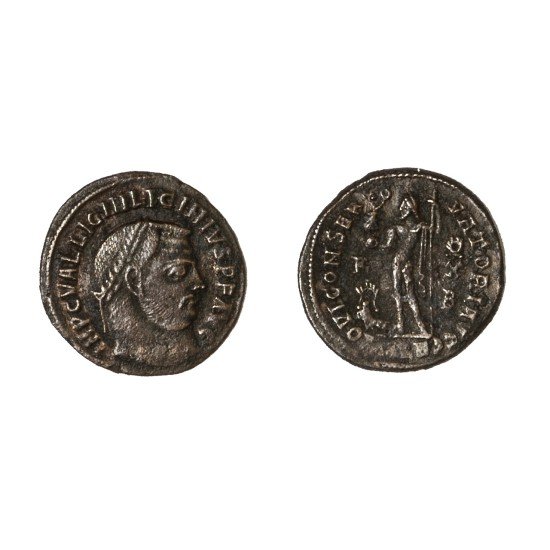 Moneda Imperio Romano Follis Licinio I 316-317 d.C. Moneda Imperio Romano Follis Licinio I 316-317 d.C.