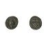 Moneda Imperio Romano ¼ de maiorina Valentiniano II 383 d.C.