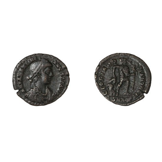 Moneda Imperio Romano Centenional Valentiniano II 383-387 d.C. Moneda Imperio Romano Centenional Valentiniano II 383-387 d.C.