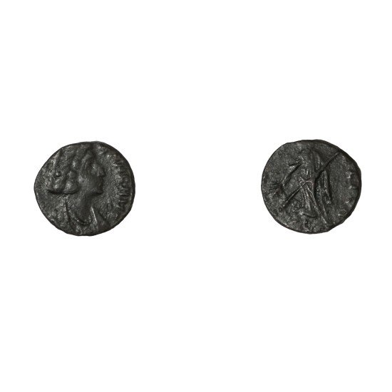 Moneda Imperio Romano Centenional Helena 337-340 d.C.