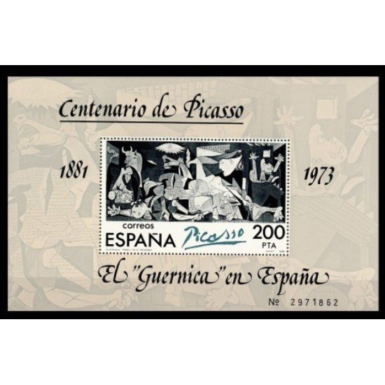 España Spain 2631 1981 Picasso El Guernica en España MNH España Spain 2631 1981 Picasso El Guernica en España MNH