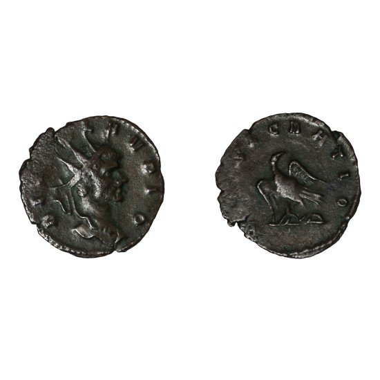 Moneda Imperio Romano Antoniniano Divo Claudio II 270 d.C. Moneda Imperio Romano Antoniniano Divo Claudio II 270 d.C.