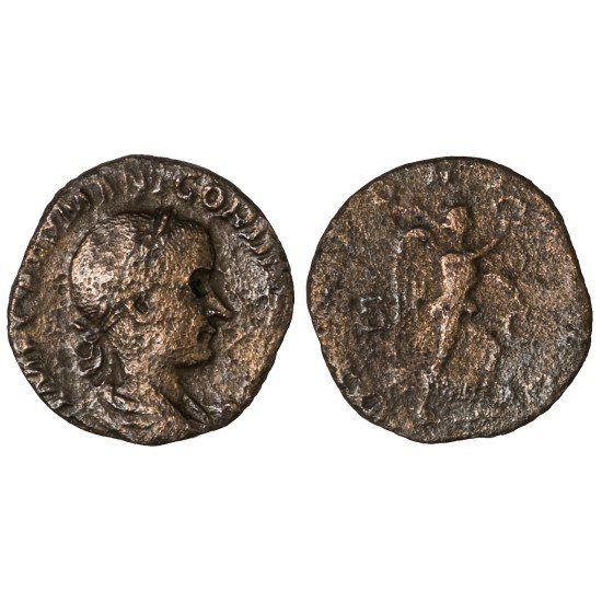 Moneda Imperio Romano Sestercio Gordiano III 239 d.C.
