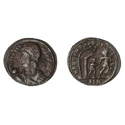 Moneda Imperio Romano ½ maiorina Constante 348-349 d.C. Moneda Imperio Romano ½ maiorina Constante 348-349 d.C.
