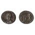 Moneda Imperio Romano ½ maiorina Constante 348-349 d.C.