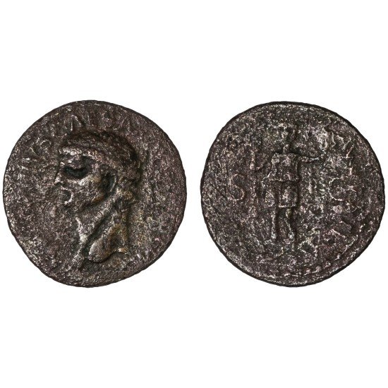 Moneda Imperio Romano As Claudio I 42 d.C. Moneda Imperio Romano As Claudio I 42 d.C.