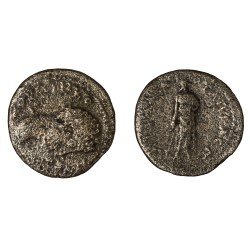 Moneda Imperio Romano Diassarion Cómodo 177-192 d.C.