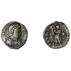 Moneda Imperio Romano Decargiro Arcadio 393-395 d.C.