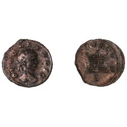 Moneda Imperio Romano Antoniniano Divo Claudio II 270 d.C. Moneda Imperio Romano Antoniniano Divo Claudio II 270 d.C.