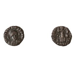 Moneda Imperio Romano Centenional Teodosio II 402 d.C.