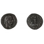 Moneda Imperio RomanoCentenional Constantino I 327-328 d.C.