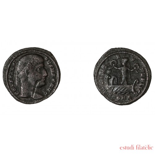 Moneda Imperio RomanoCentenional Constantino I 327-328 d.C.