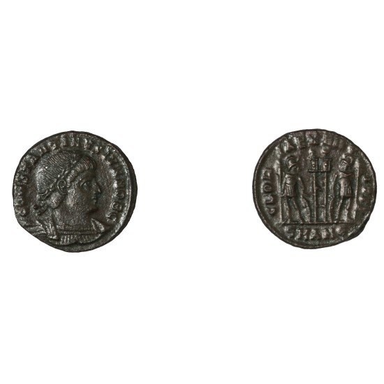 Moneda Imperio Romano Centenional Constantino II 330-335 d.C. Moneda Imperio Romano Centenional Constantino II 330-335 d.C.
