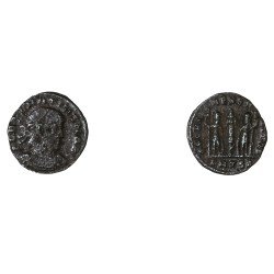 Moneda Imperio Romano Centenional Delmacio 336-337 d.C.