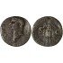 Moneda Imperio Romano As Claudio I después de 41 d.C.