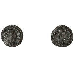 Moneda Imperio Romano ¼ de Follis Severo II 305 d.C. Moneda Imperio Romano ¼ de Follis Severo II 305 d.C.