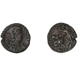 Moneda Imperio Romano Maiorina Constancio Galo 352-353 d.C. Moneda Imperio Romano Maiorina Constancio Galo 352-353 d.C.