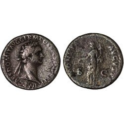 Moneda Imperio Romano As Domiciano 90-91 d.C.