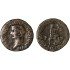 Moneda Imperio Romano Dupondio provincial Tiberio 27-28 d.C.