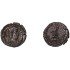 Moneda Imperio Romano ¼ de maiorina Constante 348-349 d.C.