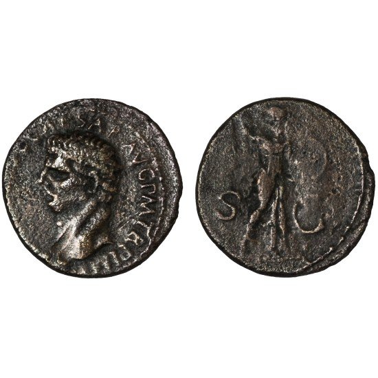 Moneda Imperio Romano As Claudio I 41-42 d.C. Moneda Imperio Romano As Claudio I 41-42 d.C.