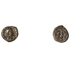 Moneda Imperio Romano ¼ de maiorina Arcadio 383-384 d.C.