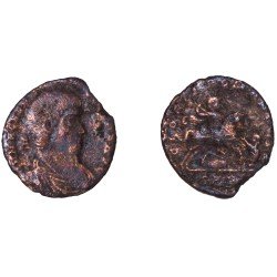Moneda Imperio Romano Maiorina Magnencio 350-351 d.C. Moneda Imperio Romano Maiorina Magnencio 350-351 d.C.